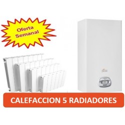 CALEFACCION 5 RADIADORES...