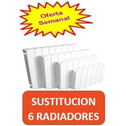 CAMBIAR 6 RADIADORES